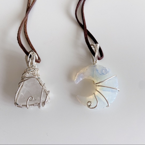 ENERSOUL Crystal Pendant Necklace - Picture 6 of 9